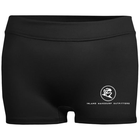 IWO Ladies' Fitted Moisture-Wicking Surf Shorts