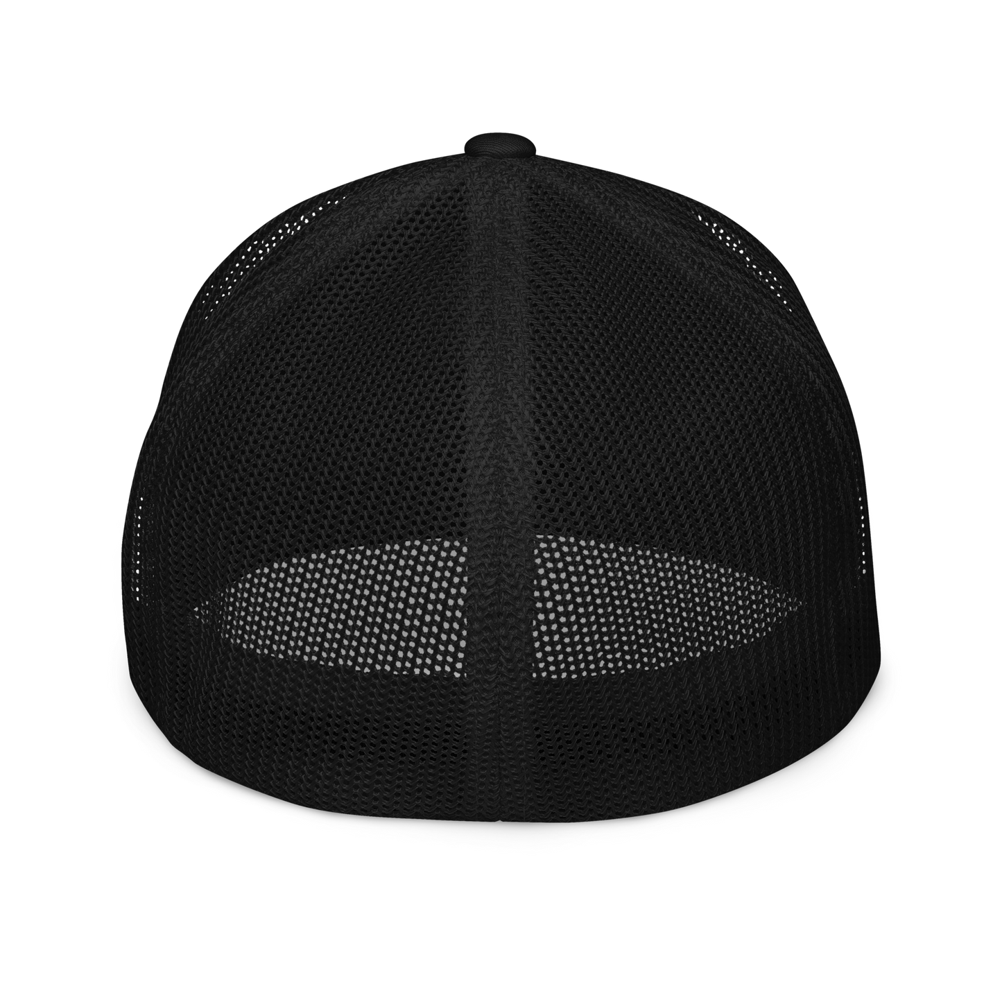 IWO Black Out-Closed-back Flex-fit Trucker hat